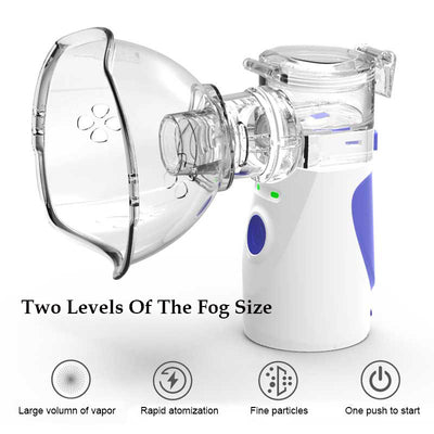 Mini Handheld portable Inhale Nebulizer Review by Rashid Al Nuaimi