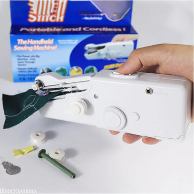 Handheld Mini Electric Sewing Machine Review by Omar Al Shamsi