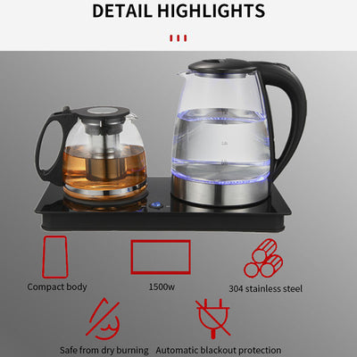 Glass kettle electric kettle Review by Fatima Al Mansoori