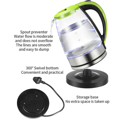 Glass kettle electric kettle Review by Rashid Al Nuaimi