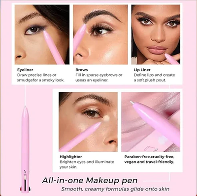 4-in-1 Makeup Pen Review by Fatima Al Mansoori