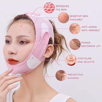 V Shape Face Slimming Strap Review by Noura Al Suwaidi