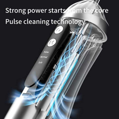 Cordless Rechargeable Oral Irrigator w Review by Reem Al Falasi