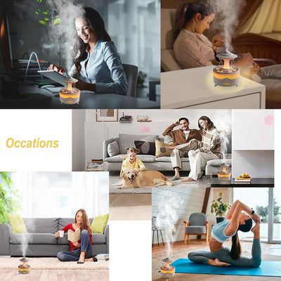 UFO Essential Oil Diffuser w Review by Noura Al Suwaidi
