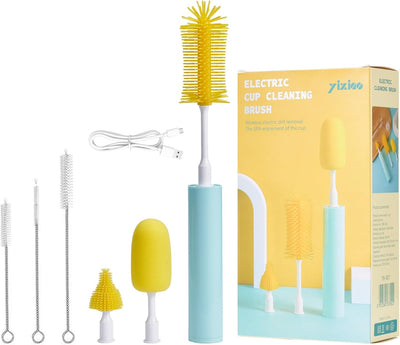 Electric Bottle Cleaning Brush w Review by Omar Al Shamsi