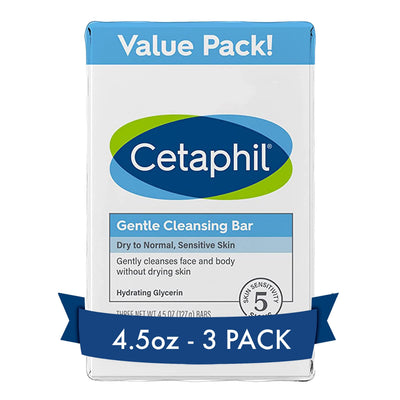 Cetaphil Gentle Cleansing Bar (Pack of 3) Review by Hamdan Malik