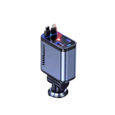 Retractable Car Charger w Review by Abdullah Al Ameri