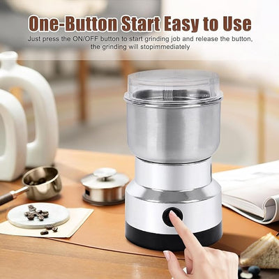 Stainless Steel Electric Grinder w Review by Rashid Al Nuaimi