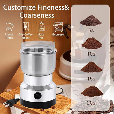 Stainless Steel Electric Grinder w Review by Mariam Khalil