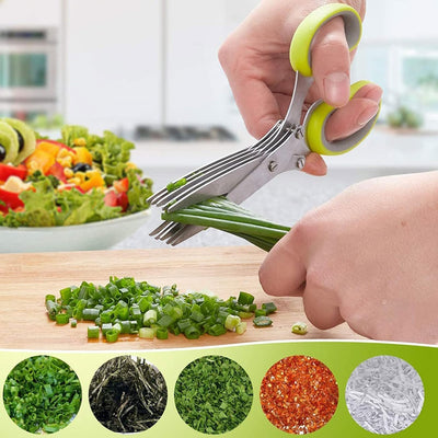 5 layer Multifunctional Stainless Steel Scissors Review by Sara Al Marzooqi