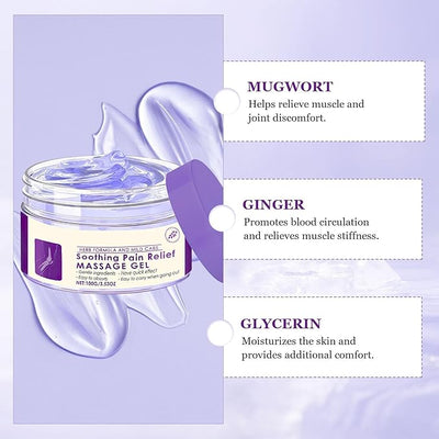 Soothing Pain Relief Massage Gel Review by Hamdan Malik