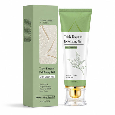 Triple Enzyme Green Tea Exfoliating Aqua Peel Gel Review by Noura Al Suwaidi