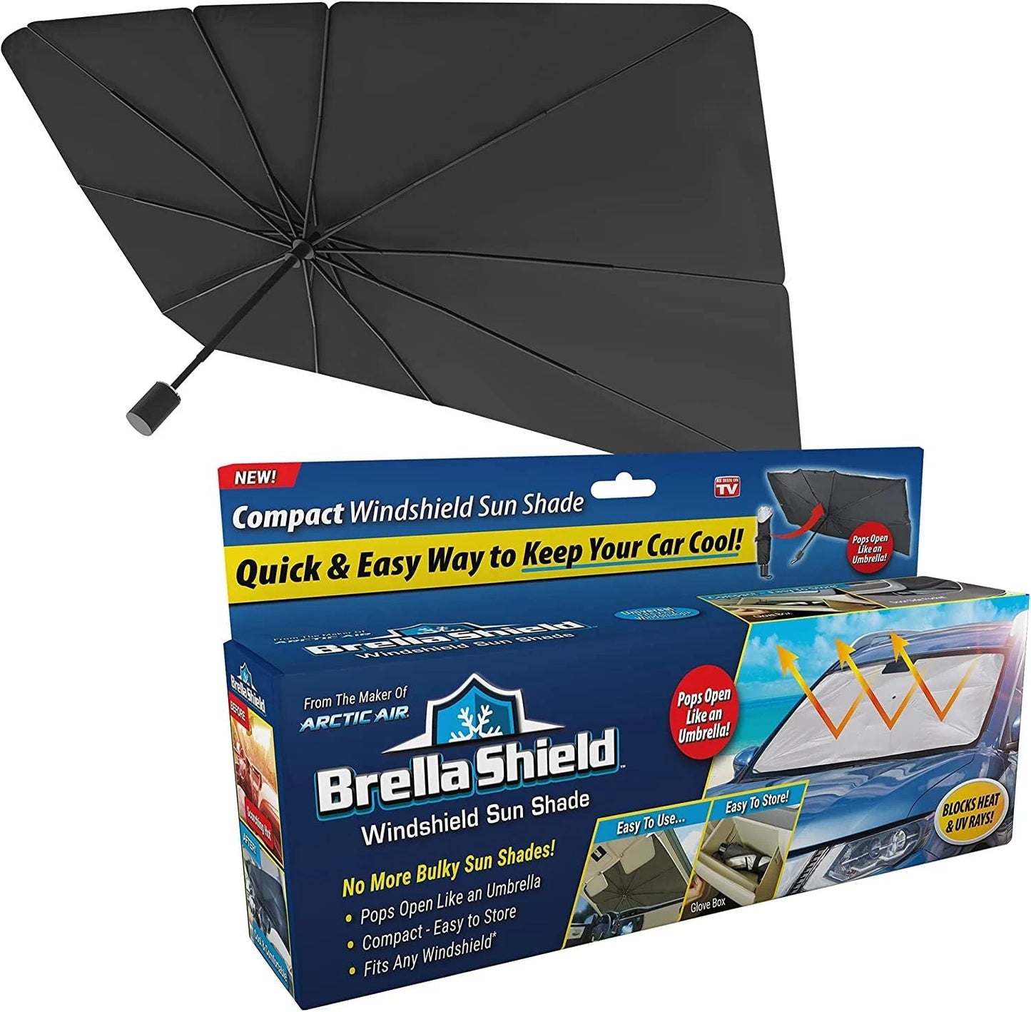 Car Windshield Sun Shade D.
