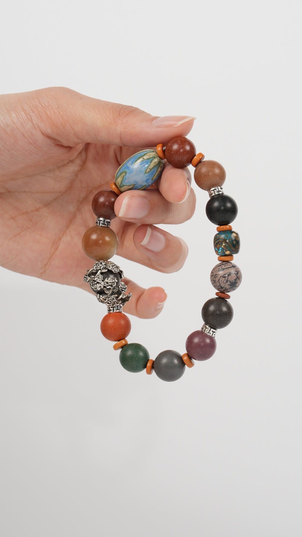 Traditional Chinese Medicine Jewelry Bead Bracelet zbl.