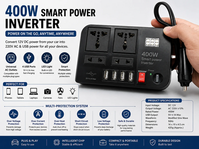 Multi-Port Smart Power Inverter Review by Abdullah Al Ameri