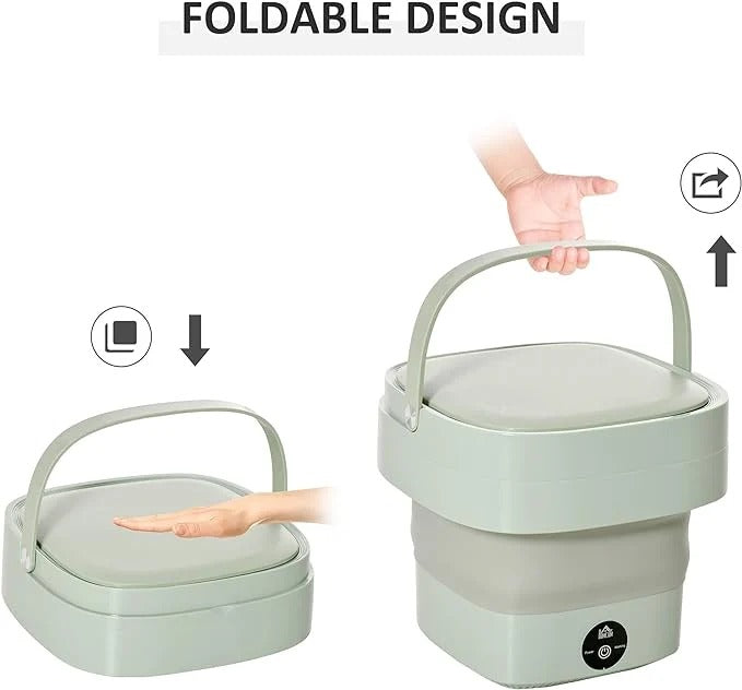 Foldable Mini Laundry Machine Hot Discount: 🟥 💯