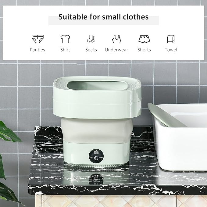 Foldable Mini Laundry Machine Hot Discount: 🟥 💯