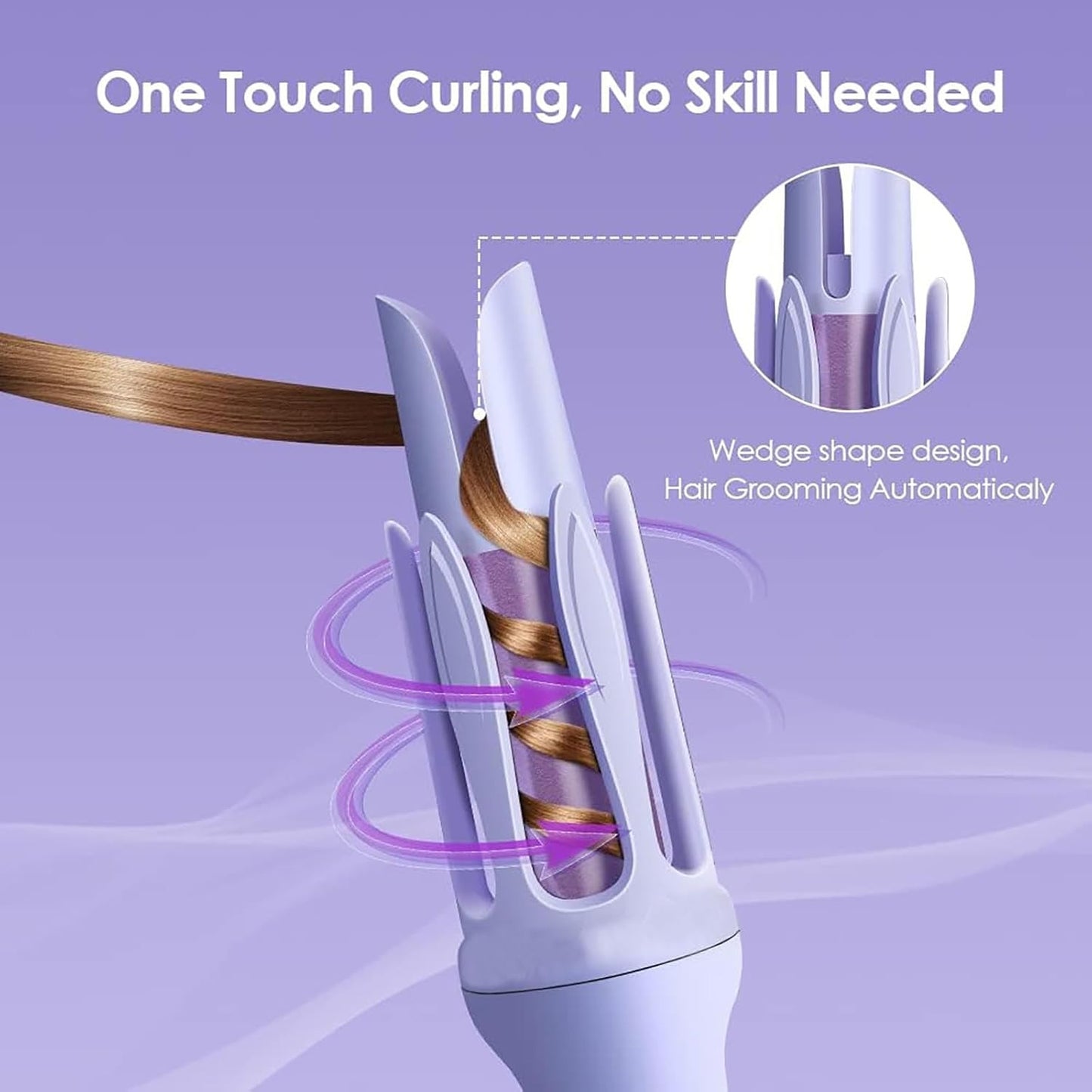 Automatic Curling Iron| Automatic Hair Curler UAE | Salon-Style Curls at Home – 50% OFF