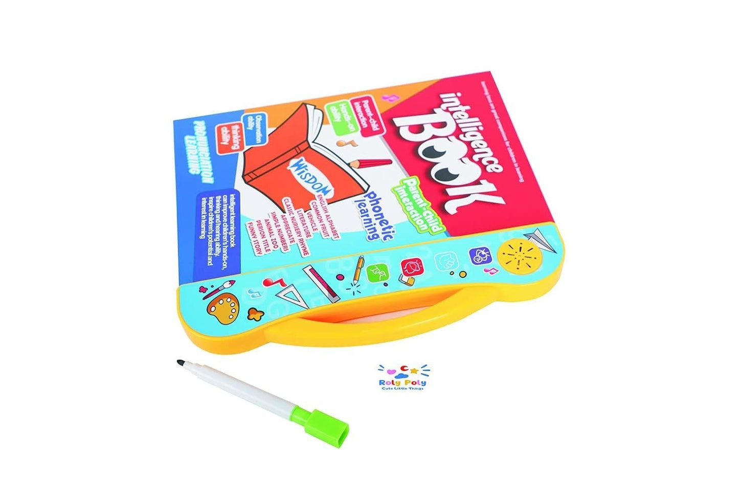 Interactive Kids Intelligence Book | Electronic Phonetic Learning E-Book