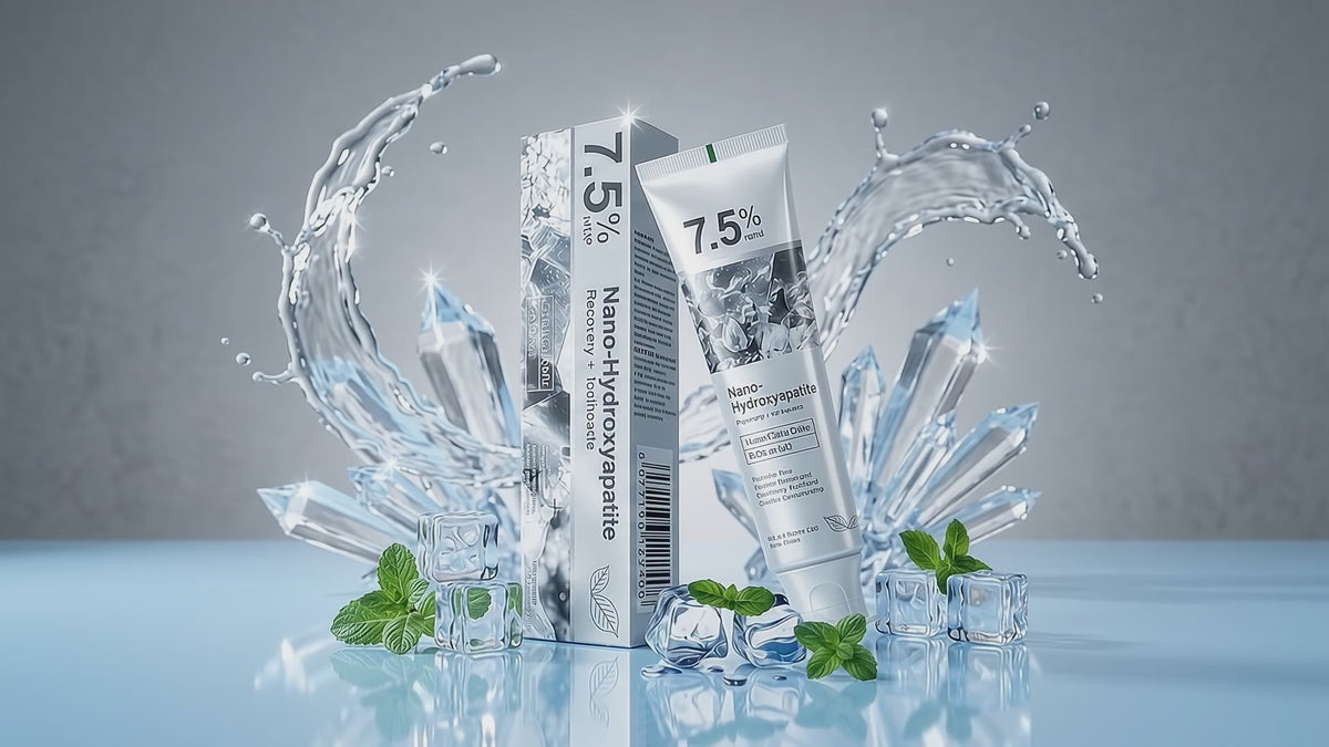7.5% Nano Hydroxyapatite Fluorithpaste for Teeth Whiteningde Too