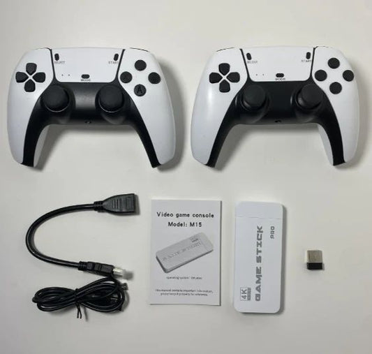 Page Title:
Retro TV Game Console - 4K HD Wireless Video Game Stick

Meta Description:
Upgrade your gaming experience with this sleek 4K HD TV game console. Features smooth performance, classic video games, and wireless controllers. Order now with fast delivery!

URL Handle:
retro-tv-game-console-4k-hd-wireless