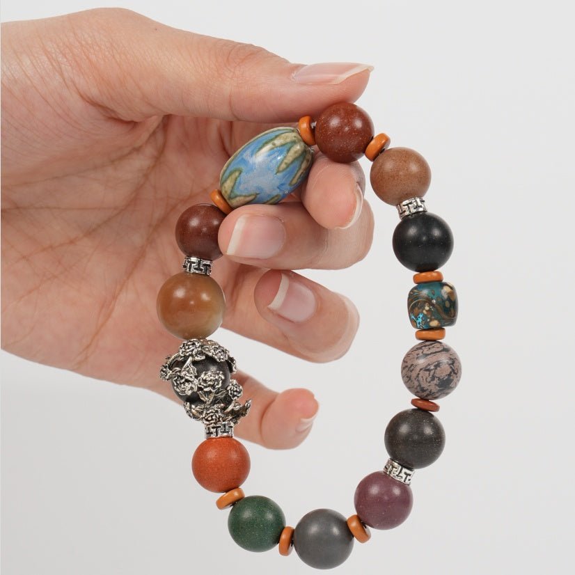 Traditional Chinese Medicine Jewelry Bead Bracelet zbl.