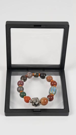 Traditional Chinese Medicine Jewelry Bead Bracelet zbl.